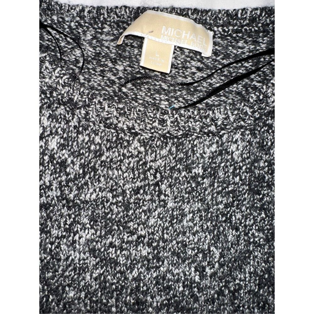 Michael Kors Gray Sweater Wool Polyester Blend size Large